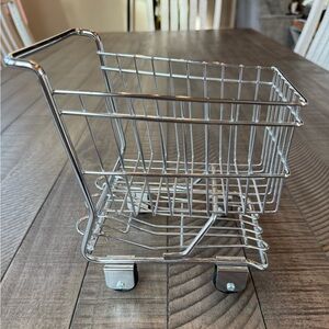 Miniature Grocery Store - Supermarket Shopping Cart Decorative